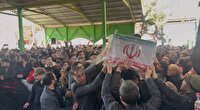 تشییع پیکر قهرمانی کشتی در نظرآباد