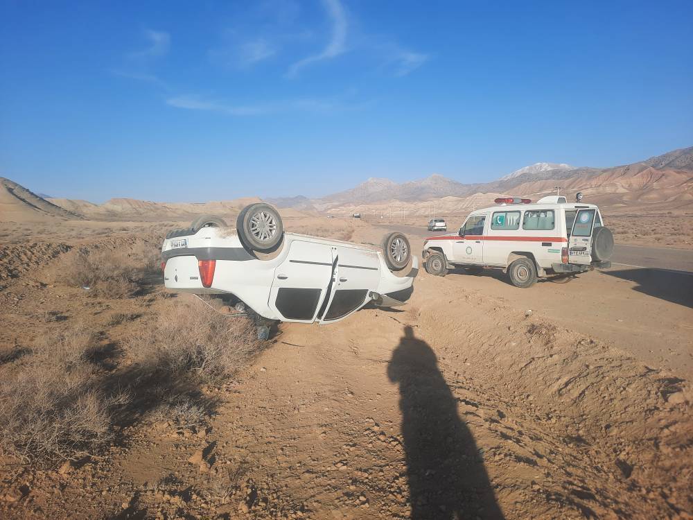 واژگونی مرگبار در محور شاهرود به آزادشهر واژگونی مرگبار در محور شاهرود به آزادشهر
