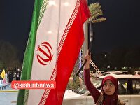 میدان داری ساکنان و گردشگران کیش در سی و سومین شب حماسه خیابان