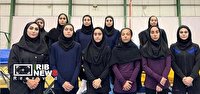دختران ورزشکار کیش در اردوی تدارکاتی ترامپولین اعزام به مسابقات آسیایی