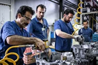 کارگران و کارفرمایان زنجانی پای کار تولید