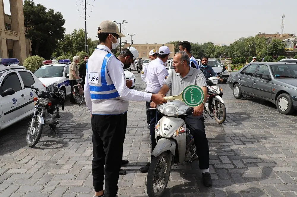 موتورسیکلت سواران ۴۴۱ هزار با تخلف کردند