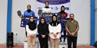 مشخص شدن افراد برتر مسابقات ۵۰۰ امتیازی پیکلبال بانوان