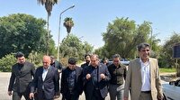 بازدید معاون وزارت امور خارجه از بیمارستان امام علی (ع) اندیمشک و درمانگاه مرزی چذابه